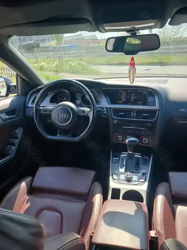 Negru Utilizat 2013 Audi A5 Coupe | 12.850 EUR (Preț OK) - Imagine 1/4