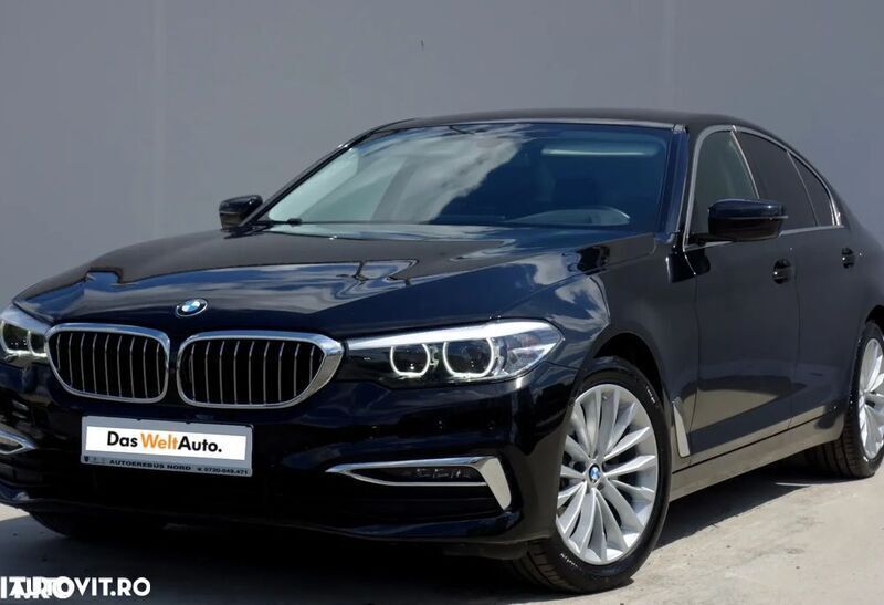 Negru Utilizat 2019 BMW 520 Comfort Edition Berlinǎ | 28.990 EUR (Scump) - Imagine 1/4