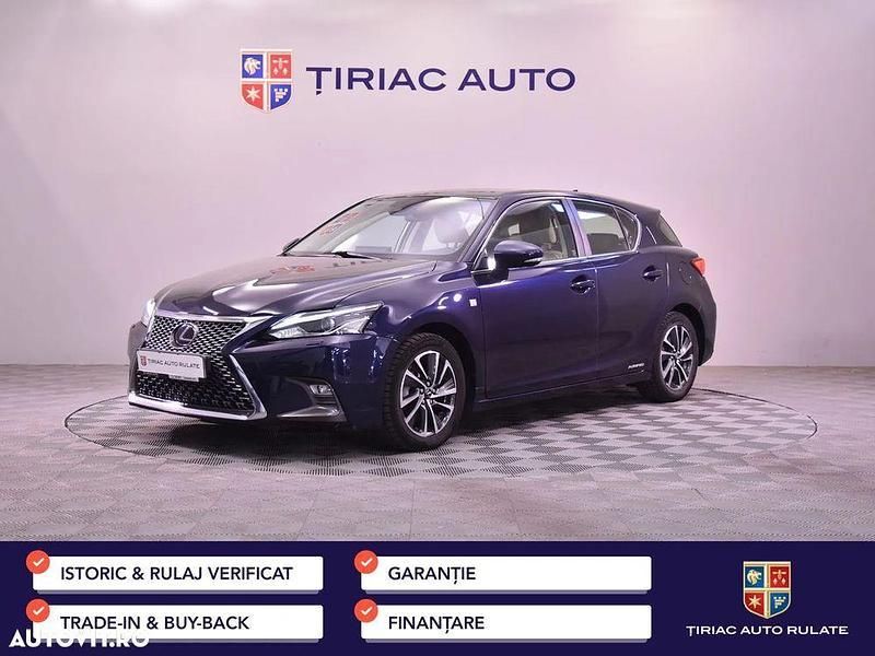 Albastru Utilizat 2020 Lexus CT200h Hatchback | 20.490 EUR - Imagine 1/4