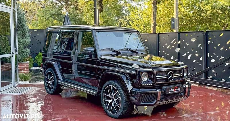 Second-hand Mercedes G500 422 CP (310 kW) 2017 Culoarenegru SUV
