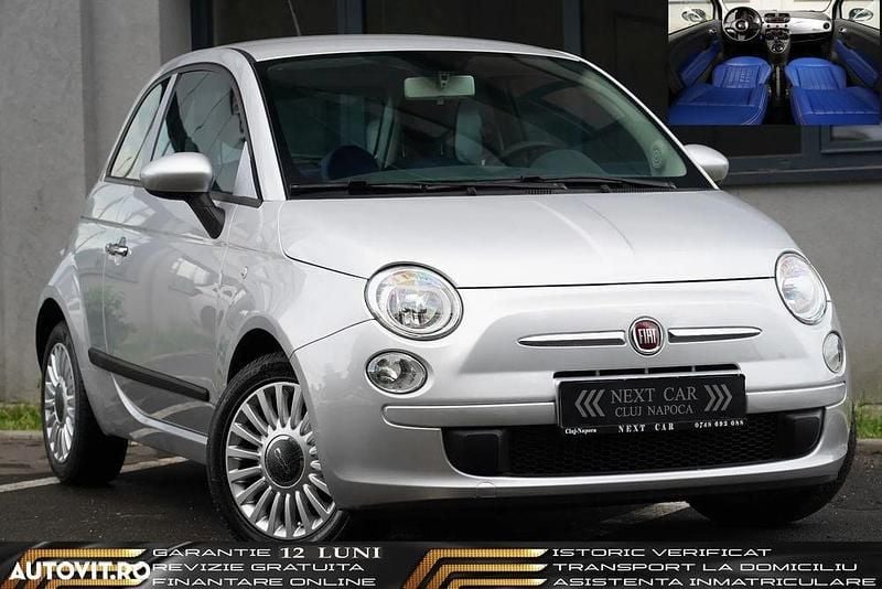 Argint Utilizat 2011 Fiat 500 Lounge Hatchback | 6.250 EUR (Preț OK) - Imagine 1/4