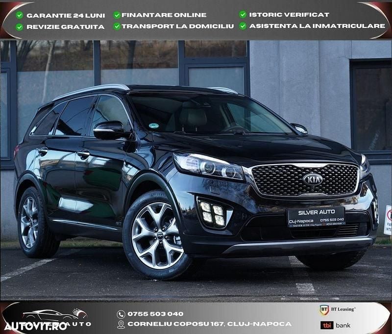 Second-hand Kia Sorento Platinum Edition 200 CP (147 kW) 2016 Culoarenegru SUV