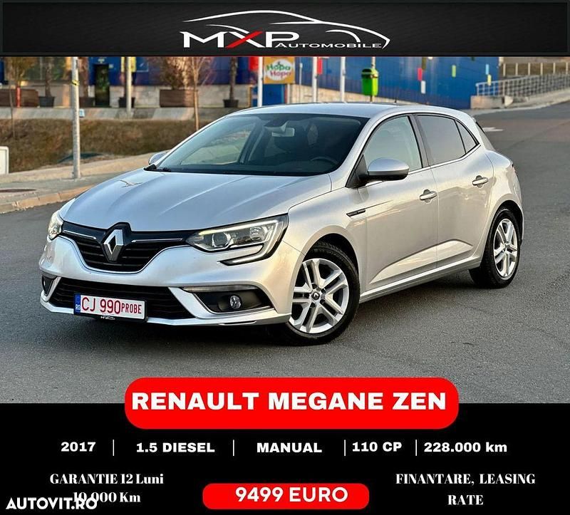 Culoareargint Utilizat 2017 Renault Mégane IV Expression Hatchback | 8.999 EUR (Scump) - Imagine 1/4