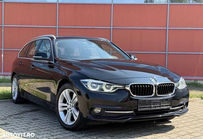 Culoarenegru Utilizat 2018 BMW 318 Sport Line Break | 11.990 EUR (Super Preț) - Imagine 1/4