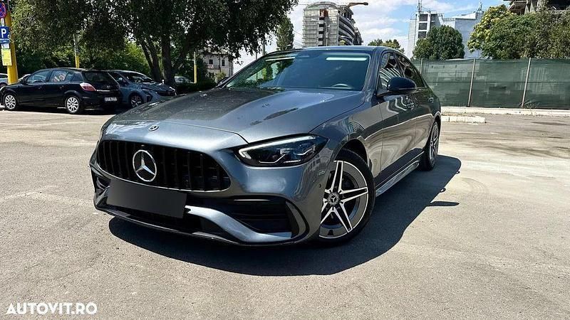 Gri Utilizat 2022 Mercedes C220 AMG line Berlinǎ | 28.450 EUR - Imagine 1/4