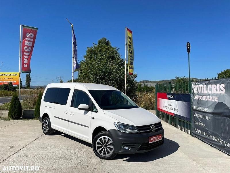 Culoarealb Utilizat 2020 VW Caddy Maxi Monovolum | 13.915 EUR - Imagine 1/4