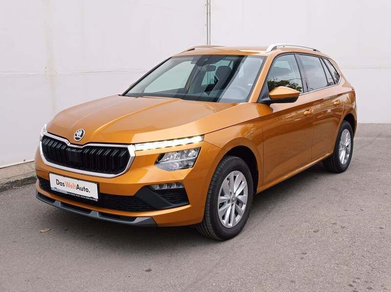 Albastru mediu metalic Utilizat 2022 Skoda Kamiq Style SUV | 24.700 EUR - Imagine 1/4