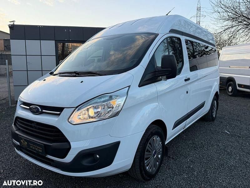 Culoarealb Utilizat 2016 Ford Transit Custom Trend Monovolum | 12.500 EUR (Preț bun) - Imagine 1/4