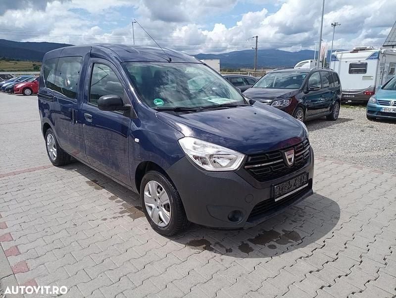Albastru Utilizat 2019 Dacia Dokker Van | 7.250 EUR (Preț bun) - Imagine 1/4