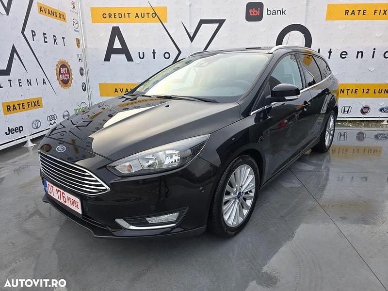 Culoarenegru Utilizat 2016 Ford Focus Titanium Break | 6.799 EUR (Preț OK) - Imagine 1/4