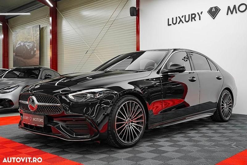 Second-hand Mercedes C200 AMG line 204 CP (150 kW) 2025 Culoarenegru Berlinǎ