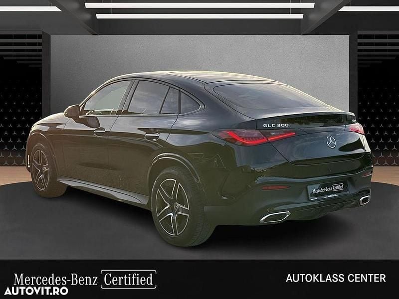 Second-hand Mercedes GLC300 AMG line 258 CP (189 kW) 2024 Culoarenegru Coupe