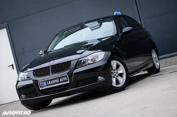 Culoarenegru Utilizat 2008 BMW 320 Sport Line Berlinǎ | 5.390 EUR (Preț OK) - Imagine 1/4