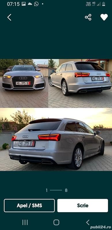 Utilizat 2016 Audi A6 Hatchback | 15.900 EUR (Preț OK) - Imagine 1/4