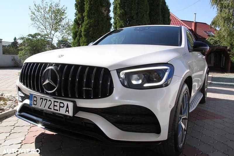 Alb Utilizat 2020 Mercedes GLC43 AMG AMG Coupe | 53.480 EUR (Scump) - Imagine 1/4