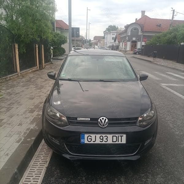 Negru Utilizat 2010 VW Polo Break | 4.900 EUR (Puțin scump) - Imagine 1/4