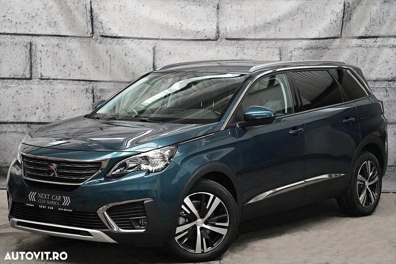 Second-hand Peugeot 5008 Allure 130 CP (95 kW) 2018 Culoarealbastru SUV