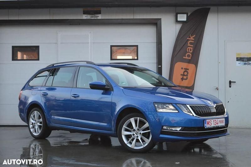 Second-hand Skoda Octavia Style 150 CP (110 kW) 2018 Culoarealbastru Break