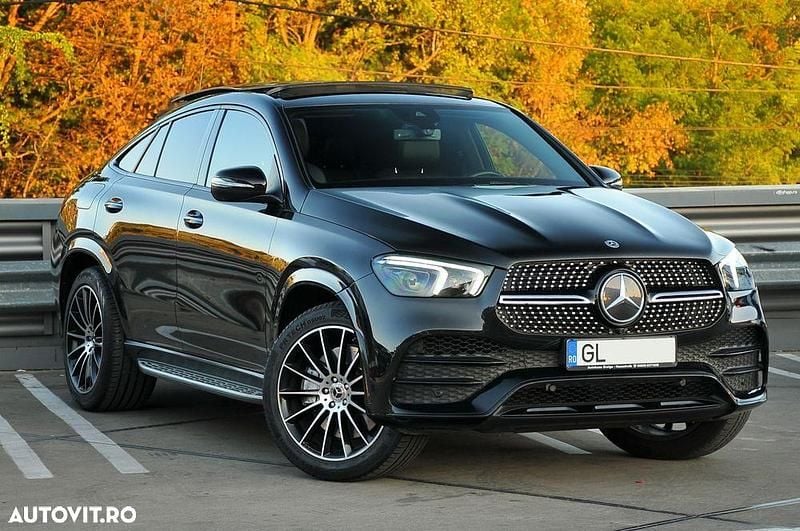 Culoarenegru Utilizat 2020 Mercedes GLE400 Coupe | 57.000 EUR (Preț bun) - Imagine 1/4