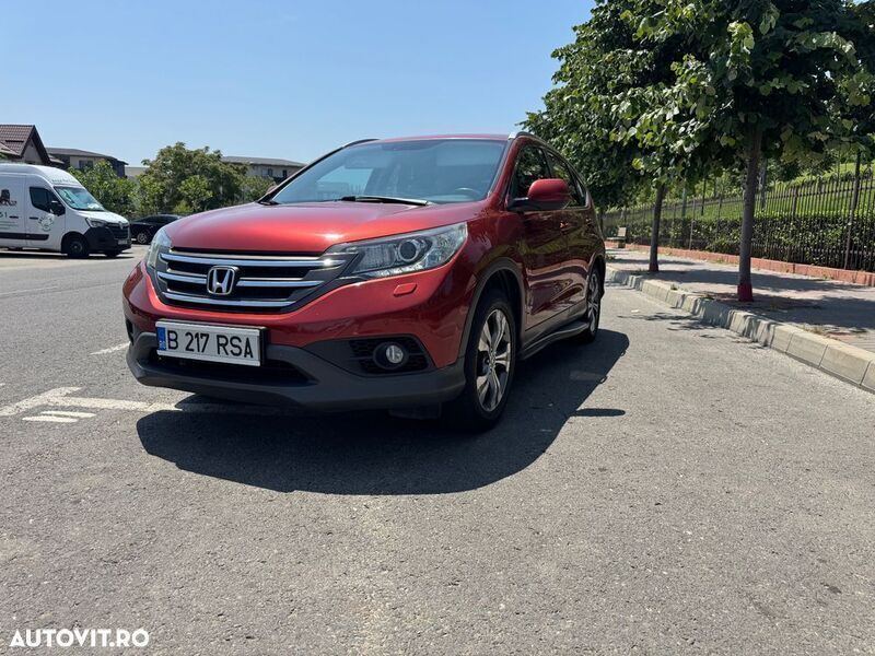 Rosu Utilizat 2013 Honda CR-V SUV | 10.500 EUR (Preț OK) - Imagine 1/4