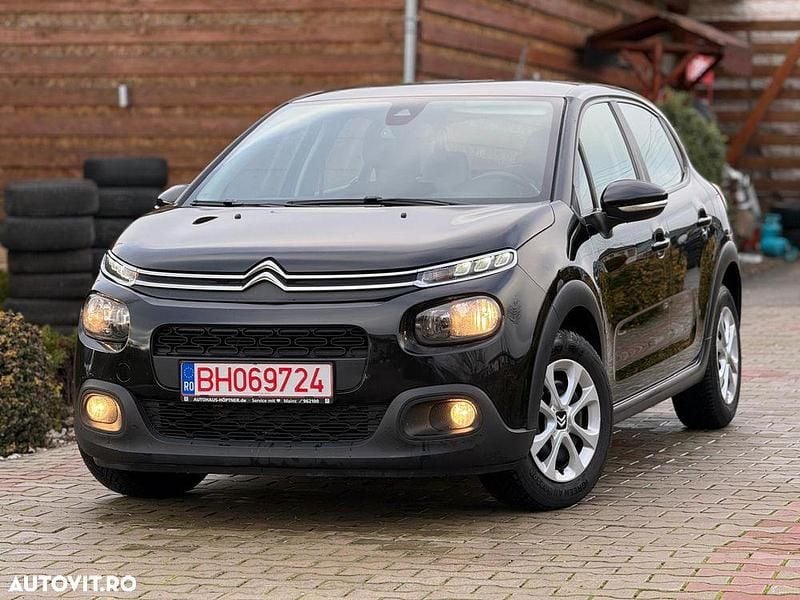 Second-hand Citroën C3 Feel 83 CP (61 kW) 2019 Culoarenegru Hatchback