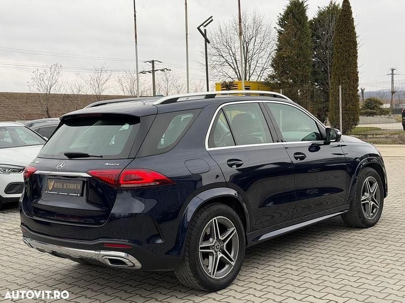Second-hand Mercedes GLE300 AMG line 272 CP (200 kW) 2022 Culoarealbastru SUV