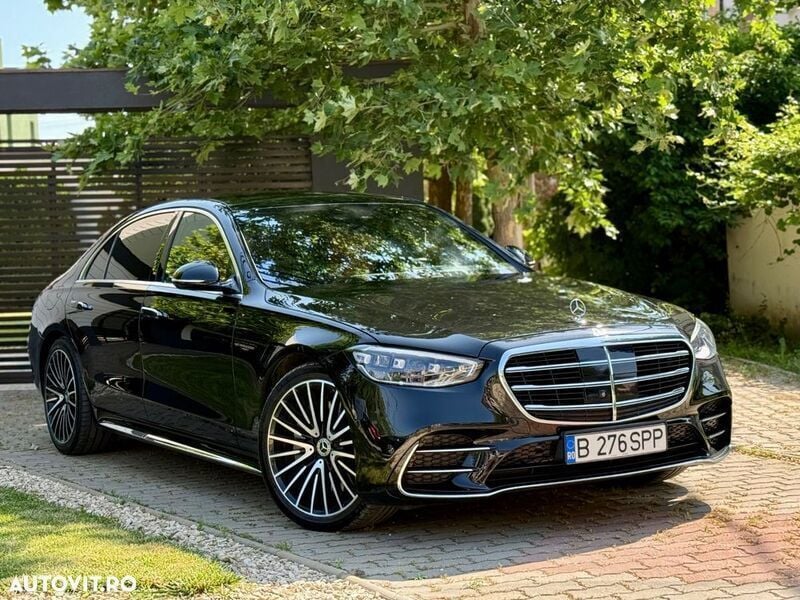 Second-hand Mercedes S500 435 CP (319 kW) 2021 Negru Berlinǎ