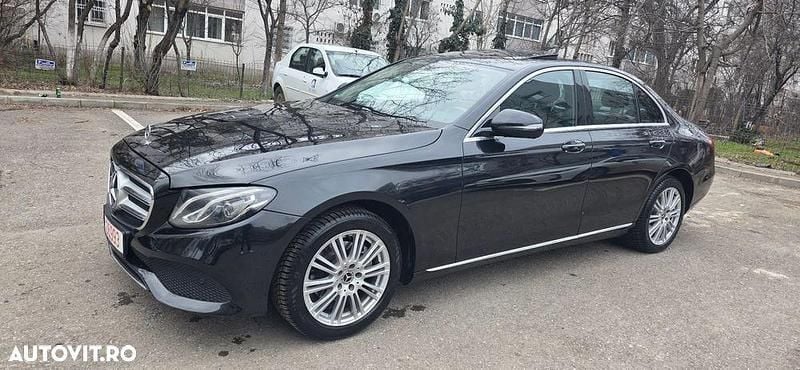 Second-hand Mercedes E200 Avantgarde 150 CP (110 kW) 2017 Culoarenegru Berlinǎ