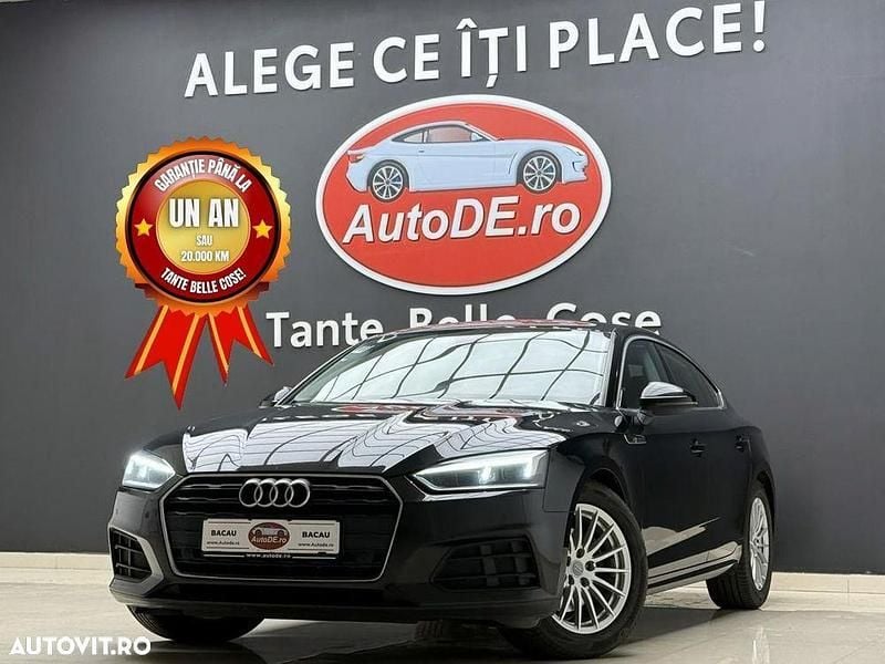 Culoarenegru Utilizat 2019 Audi A5 Berlinǎ | 18.990 EUR (Super Preț) - Imagine 1/4