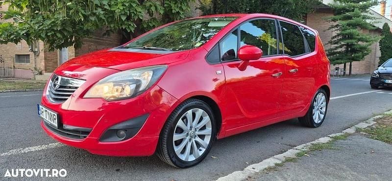 Culoarerosu Utilizat 2010 Opel Meriva Monovolum | 4.450 EUR (Preț bun) - Imagine 1/4