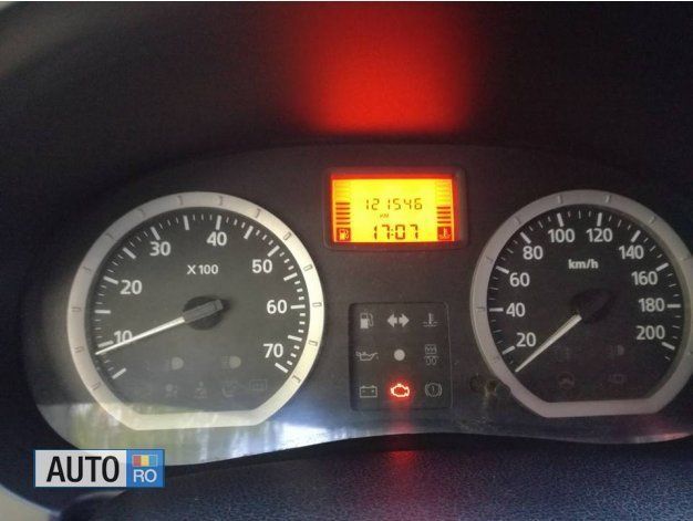 Rosu metalizat Utilizat 2004 Dacia Logan Berlinǎ | 1.800 EUR (Preț OK) - Imagine 1/4