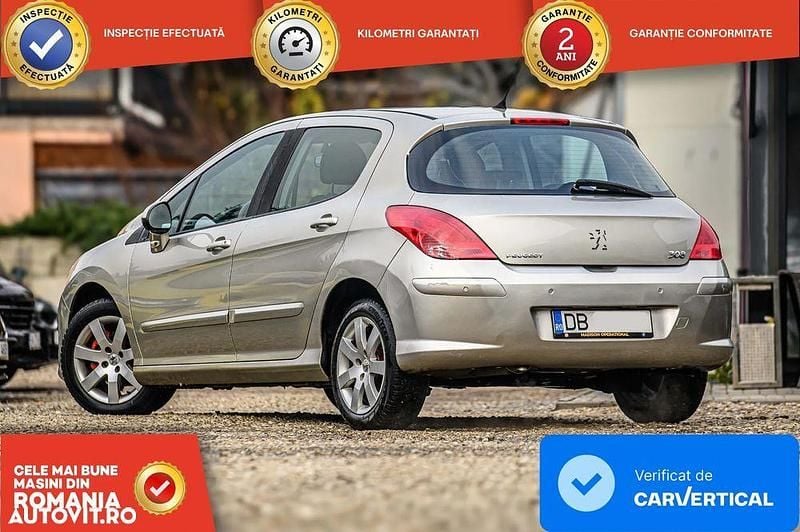 Second-hand Peugeot 308 Premium 120 CP (88 kW) 2008 Culoareargint Hatchback