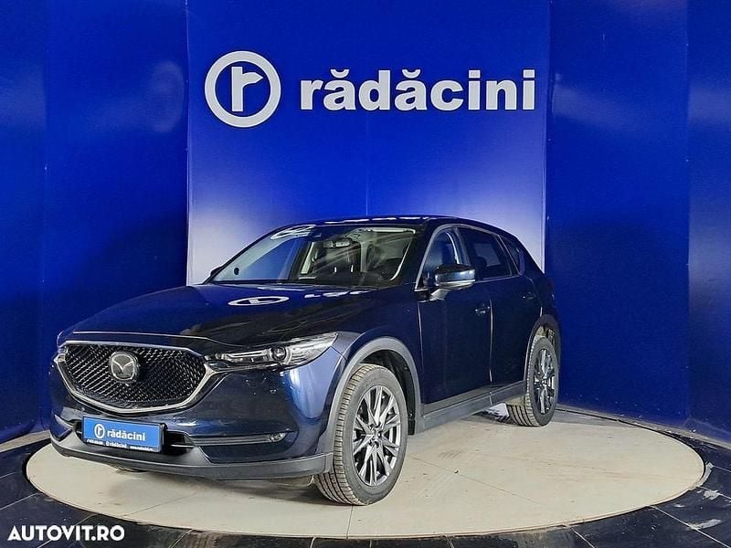 Culoarealbastru Utilizat 2018 Mazda CX-5 SUV | 22.950 EUR (Puțin scump) - Imagine 1/4