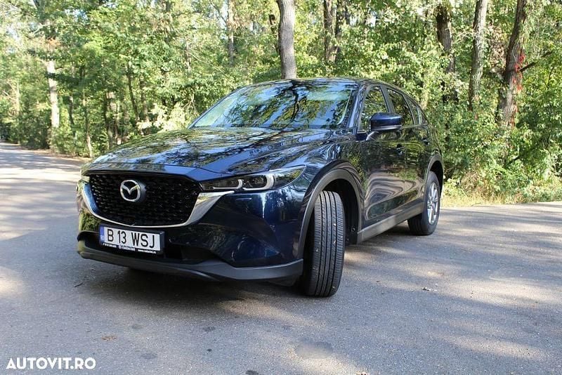 Culoarealbastru Utilizat 2024 Mazda CX-5 Center-Line SUV | 26.300 EUR (Preț OK) - Imagine 1/4