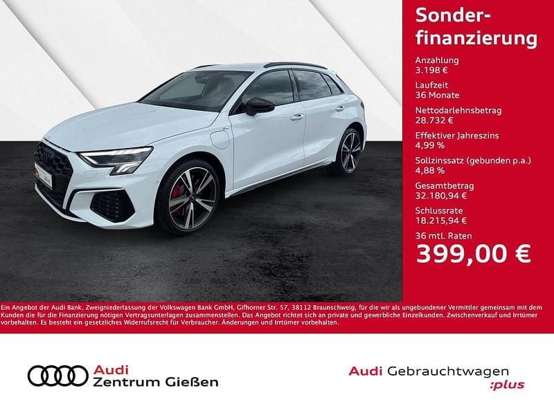 Utilizat 2022 Audi A3 Sportback e-tron S-Line Berlinǎ | 34.479 EUR - Imagine 1/1