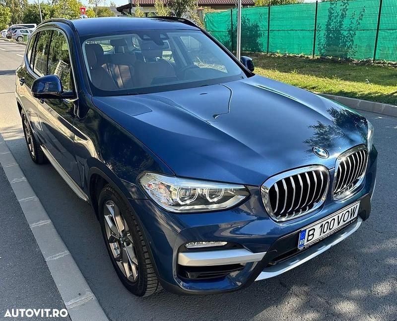 Culoarealbastru Utilizat 2019 BMW X3 xLine SUV | 27.900 EUR (Preț OK) - Imagine 1/4
