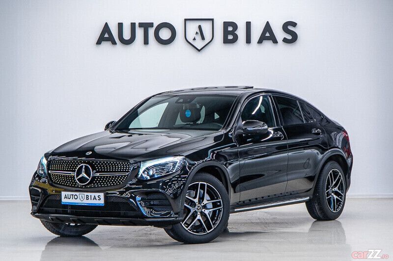 Negru Utilizat 2017 Mercedes GLC300 AMG line Coupe | 31.950 EUR - Imagine 1/4