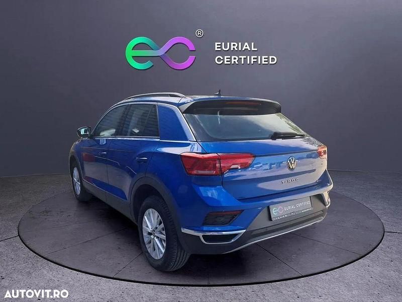 Second-hand VW T-Roc Design 150 CP (110 kW) 2021 Culoarealbastru SUV