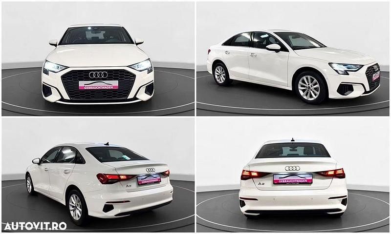 Second-hand Audi A3 Advanced 116 CP (85 kW) 2022 Culoarealb Berlinǎ