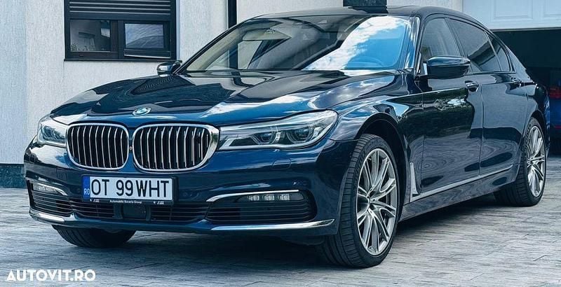 Albastru Utilizat 2018 BMW 740L Berlinǎ | 35.990 EUR (Super Preț) - Imagine 1/4