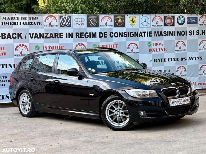 Negru Utilizat 2012 BMW 318 Exclusive Break | 4.990 EUR (Preț OK) - Imagine 1/4