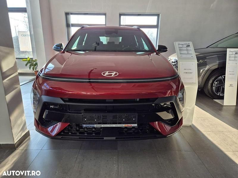 Nouă Hyundai Kona N Line 138 CP (101 kW) 2025 Culoarerosu SUV