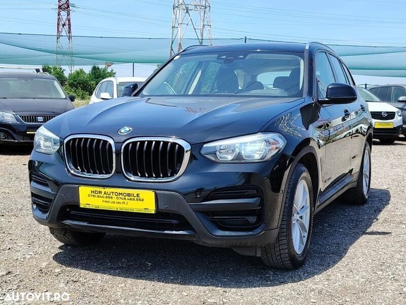 Negru Utilizat 2017 BMW X3 Advantage SUV | 19.499 EUR (Preț OK) - Imagine 1/4