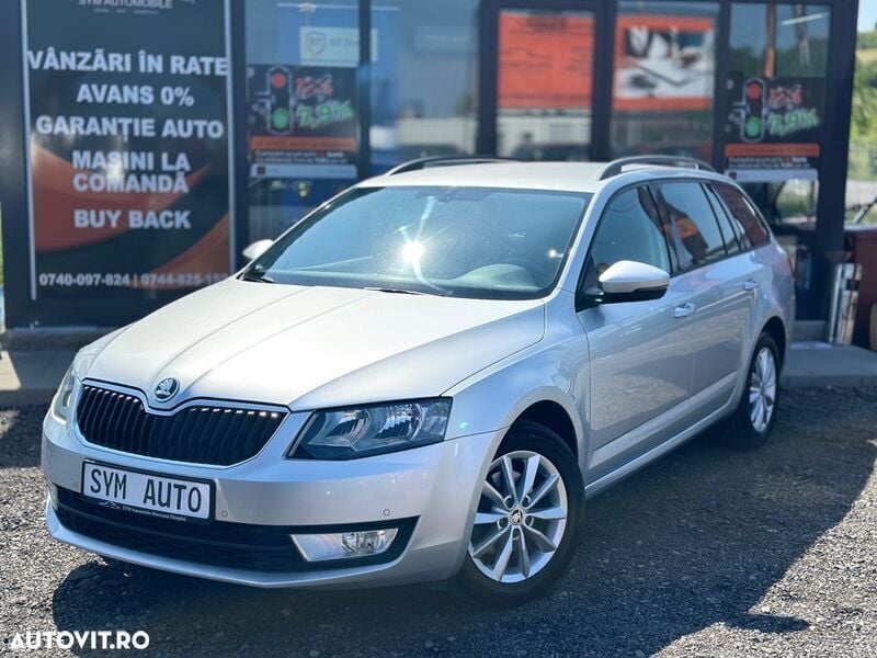 Argint Utilizat 2017 Skoda Octavia Ambition Break | 8.990 EUR (Preț bun) - Imagine 1/4