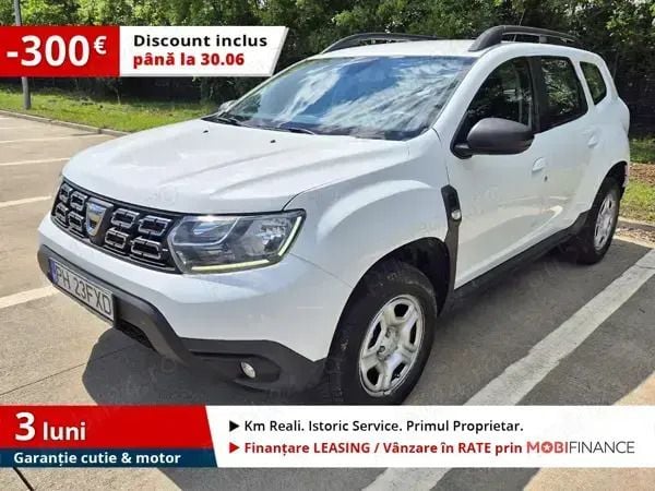 Alb Utilizat 2018 Dacia Duster Comfort SUV | 11.490 EUR (Preț OK) - Imagine 1/4