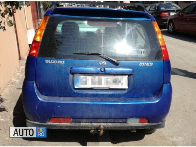 Second-hand Suzuki Ignis 100 CP (73 kW) 2007 Albastru metalizat Hatchback