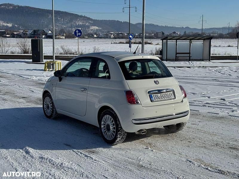 Second-hand Fiat 500 69 CP (50 kW) 2012 Culoarealb Hatchback