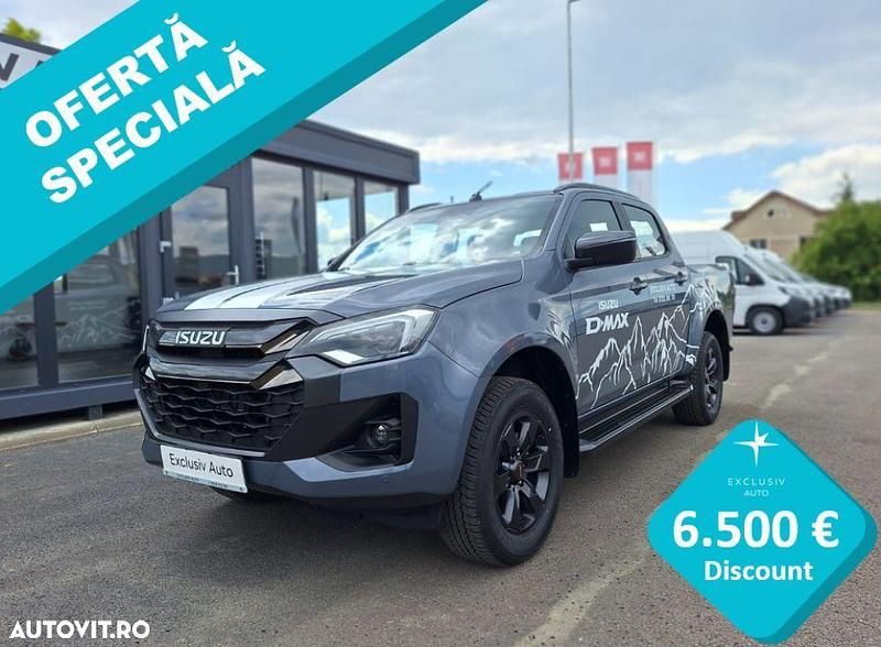 Gri Nouă 2024 Isuzu D-Max Pickup | 39.790 EUR - Imagine 1/4