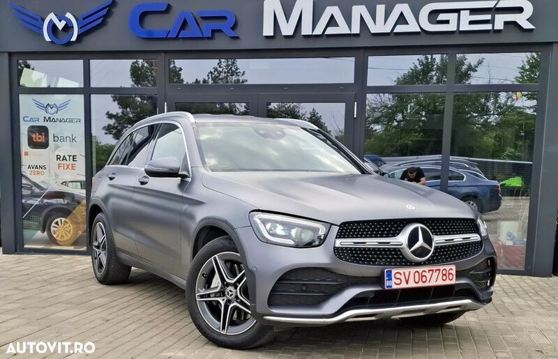 Gri Utilizat 2020 Mercedes GLC200 AMG line SUV | 25.999 EUR (Preț OK) - Imagine 1/4