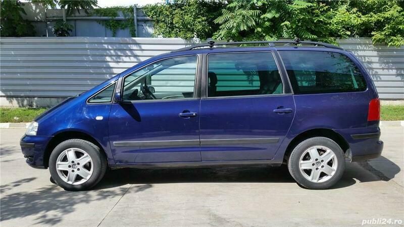 Second-hand VW Sharan 116 CP (85 kW) 2001 Albastru Monovolum